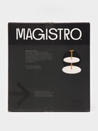 Этажёрка для фруктов и десертов Magistro Marble, 2 яруса, d=25/20×26.5 см, мрамор, белая - Фото 7