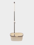 Набор для уборки Доляна: ведро с отжимом, швабра с плоской насадкой из микрофибры, телескопическая ручка - фото 809274925