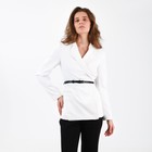 Ремень женский, ширина 1,3 см, винт, пряжка металл, цвет чёрный - фото 21687282