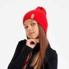 Шапка детская MINAKU р-р 56-58, цв.красный - фото 22743660