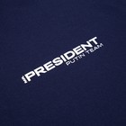 Поло с длинным рукавом President, размер XL, цвет синий - фото 6653838