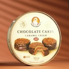 Пирожное шоколадное с карамельным кремом, 215 г - Фото 1