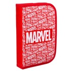 Пенал каркасный, 1 секция, 14×21×4 см, откидной карман, тканевый, «Мстители» - Фото 8