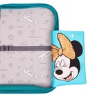 Пенал каркасный, 1 секция, 14×21×4 см, откидной карман, тканевый, «Минни Маус и единорог» - Фото 4