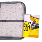 Пенал каркасный, 1 секция, 14×21×4 см, откидной карман, тканевый, «Трансформеры» - Фото 5