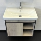 Тумба – умывальник Comforty «Вена – 70», с раковиной Адриана 70, цвет дуб дымчатый - Фото 8