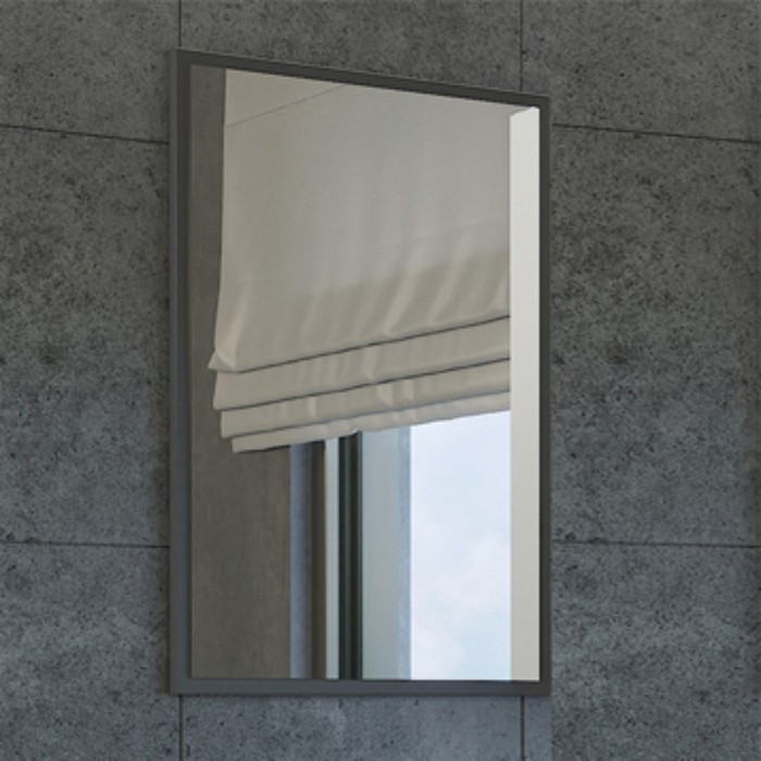 Зеркало Comforty «Лозанна 55», 550×800 мм, цвет серый матовый - Фото 1