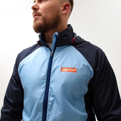 Ветровка ONLYTOP унисекс с сумкой navy, р. 48