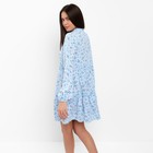 Платье мини женское MIST, размер 46, голубое - Фото 2