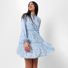 Платье мини женское MIST, размер 46, голубое - Фото 4