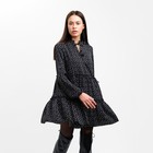 Платье женское MIST р. 46, черный 9038956