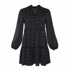 Платье женское MIST р. 46, черный 9038956