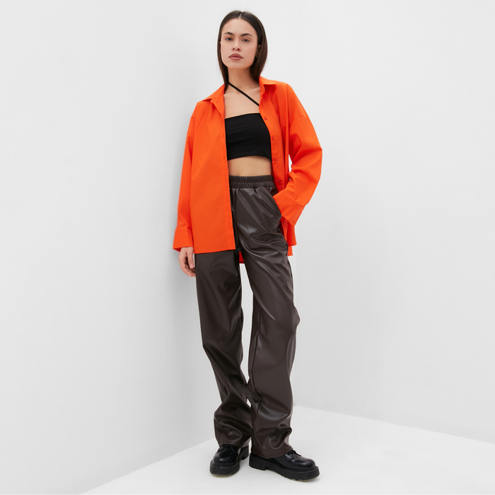 Рубашка женская MIST, р. 46, оранжевый 55527