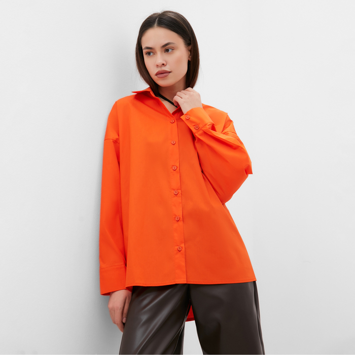Рубашка женская MIST, р. 46, оранжевый 55527