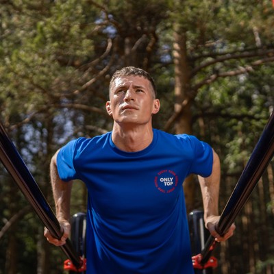Футболка спортивная ONLYTOP man, размер 42