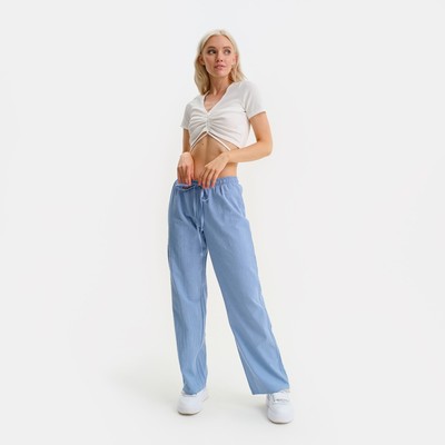 Брюки женские MIST, размер 40-42, голубые
