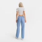 Брюки женские MIST р. 48-50, голубой - Фото 3