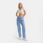 Брюки женские MIST р. 48-50, голубой - Фото 4