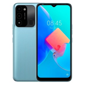 Смартфон Tecno Spark Go 2022 NFC, 6.5", IPS, 2 Гб, 32 Гб, 13 Мп, 5000 мАч, серебристый 9150123