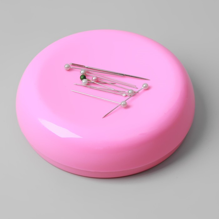 УЦЕНКА Игольница магнитная, d=10.5 см, МИКС - Фото 1