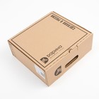 Сапоги резиновые детские, цвет черный+розовый, размер 27 - фото 46307534