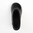 Сапоги резиновые детские, цвет черный+салатовый, размер 25 - Фото 4