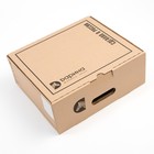 Сапоги резиновые детские, цвет оранжевый+черный, размер 33 - Фото 6