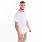 Футболка мужская, цвет белый, размер 56 - фото 25373763