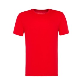 Футболка мужская, цвет красный, размер 52
