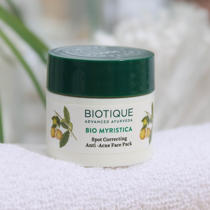 Маска для лица BIOTIQUE, мускатный орех, 20 г 29862