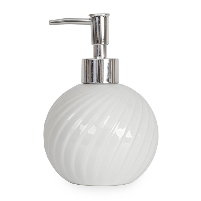 Дозатор для жидкого мыла ORION LD-1014WT, керамика, цвет белый