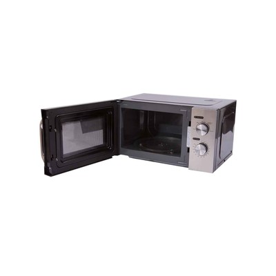 Микроволновая печь Pioneer MW212M, 700 Вт, 5 уровней мощности, 20 л, серебристая