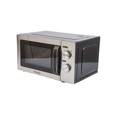 Микроволновая печь Pioneer MW212M, 700 Вт, 5 уровней мощности, 20 л, серебристая