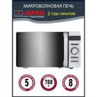 Микроволновая печь Pioneer MW229D, 700 Вт, 8 программ, 5 мощностей, 20 л, цвет серебро 9161161 - фото 11020761