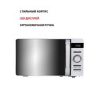 Микроволновая печь Pioneer MW229D, 700 Вт, 8 программ, 5 мощностей, 20 л, цвет серебро - фото 51342845