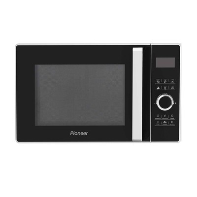 Микроволновая печь Pioneer MW356S, 800 Вт, 6 программ, сенсор, 23 л, чёрно-белая
