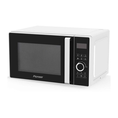 Микроволновая печь Pioneer MW356S, 800 Вт, 6 программ, сенсор, 23 л, чёрно-белая
