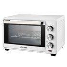 Мини-печь Pioneer MO5005, 1600 Вт, 4 режима, 25 л, белая - фото 51342853