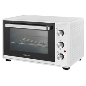 Мини-печь Pioneer MO5008, 1600 Вт, 4 режима, 40 л, белая