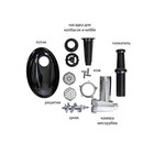 Мясорубка электрическая Econ ECO-1062MG, 2000Вт, реверс, 4 насадки, цвет чёрный-красный - Фото 8