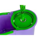Набор для уборки ORION 2101: швабра, ведро, насадки, 2 шт, 10 л, цвет фиолетовый-зелёный - Фото 7