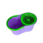 Набор для уборки ORION 2101: швабра, ведро, насадки, 2 шт, 10 л, цвет фиолетовый-зелёный - Фото 8