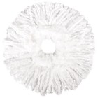 Насадка для швабры Pioneer 15, круг, микрофибра, d=16 см, цвет белый - фото 295961896