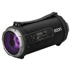 Портативная аудиосистема Econ EPS-150 с подсветкой, 4+10Вт, Bluetooth, USB, цвет чёрный - фото 51322182