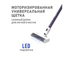 Пылесос National NH-VS1410 вертикальный, 120Вт, 500 мл, цвет белый-фиолетовый - фото 51430985