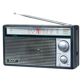 Радиоприемник Econ ERP-2000, 3Вт, 220В, FM 64-108 мГц, цвет чёрный