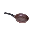 Сковорода Fusion FP2201L, с крышкой, антипригарное покрытие, d=22 см, цвет коричневый - Фото 11