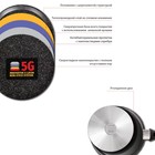 Сковорода Olivetti FP424H, без крышки, антипригарное покрытие, d=24 см, цвет чёрный - Фото 4