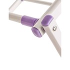 Сушилка для белья ORION 6101, вертикальная, цвет серый-фиолетовый - Фото 4