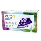 Утюг Econ ECO-BI2201, 2200Вт, керамическая подошва, 40 г/мин, 300 мл, цвет фиолетовый - фото 9586164